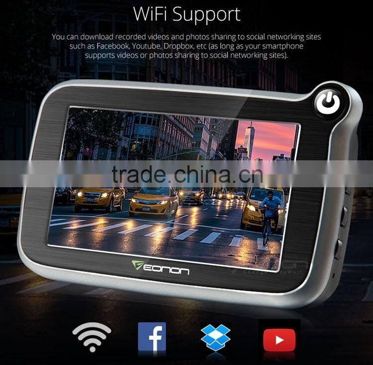 EONON R0007 2.7 inch Screen 1080P Wireless HD DVR Car Drive Recorder with WiFi function