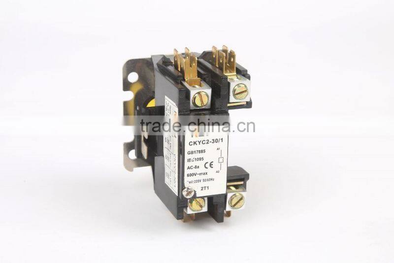 Quality Assurance Screw and Double 1/4 Q.C. air conditionion ac contactor