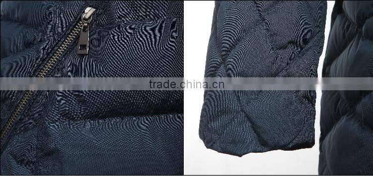 european style lady fashion real fur winter down feather jacket LK15026