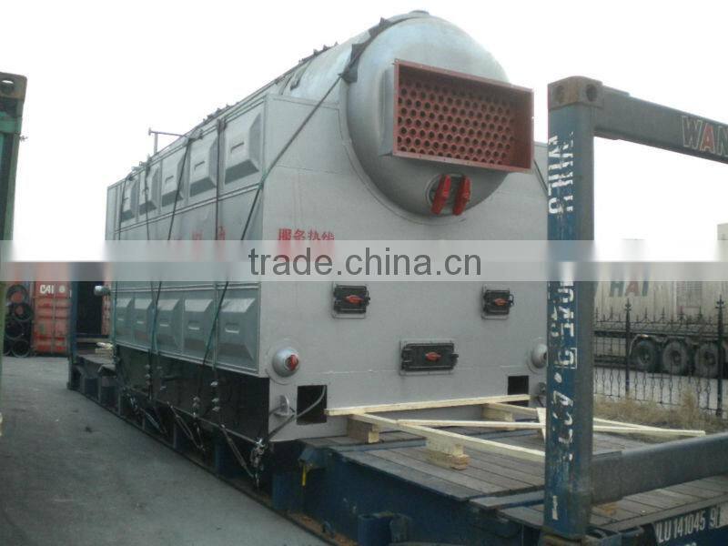 Fire tube single drum coal fired steam boiler