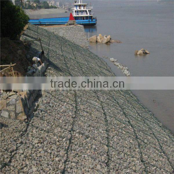 gabion box/gabion basket/filled with stone