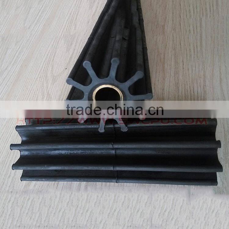 OEM large sizes NBR EPDM Silicone Viton rubber impellers