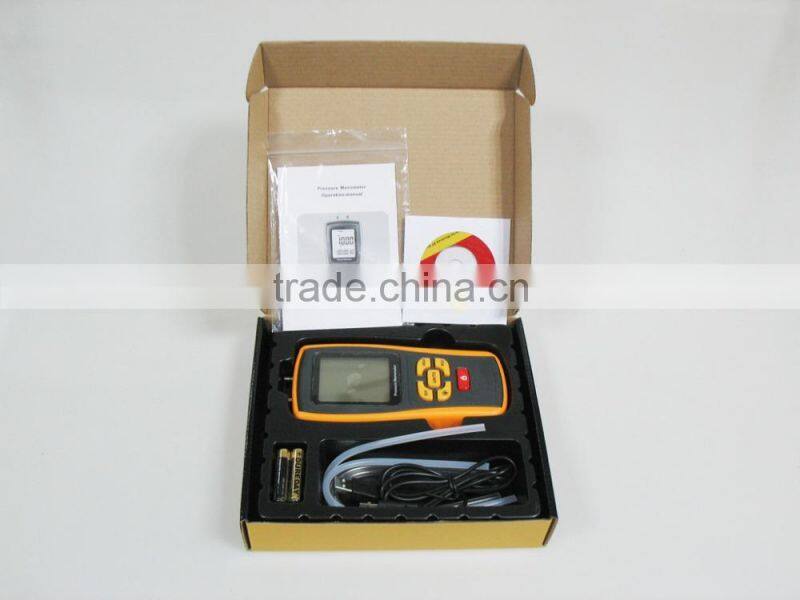 portable digital pressure manometer gauge China manufacture