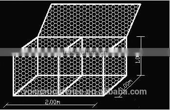 Gabion box / gabion basket fencing