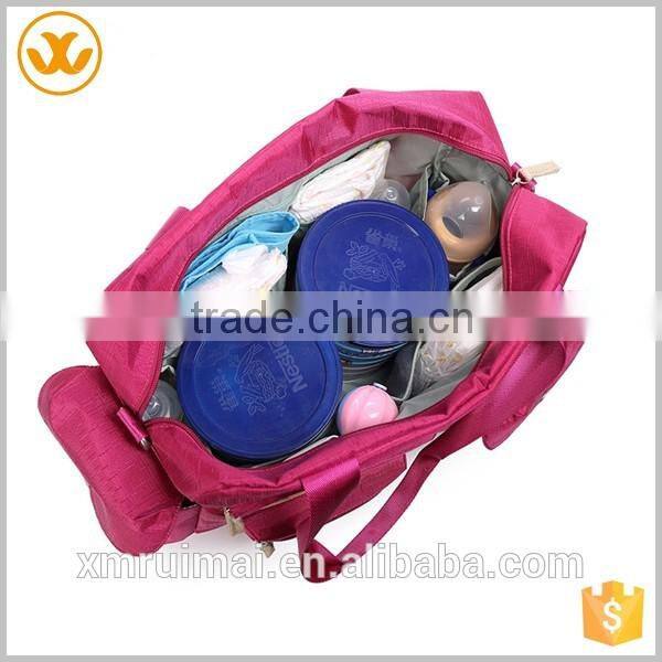 Chinese products wholesale cheap nylon waterproof baby diaper bags