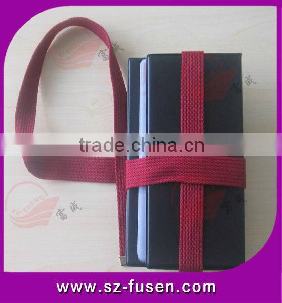 Custom polyester Book Strap With Plastic Card