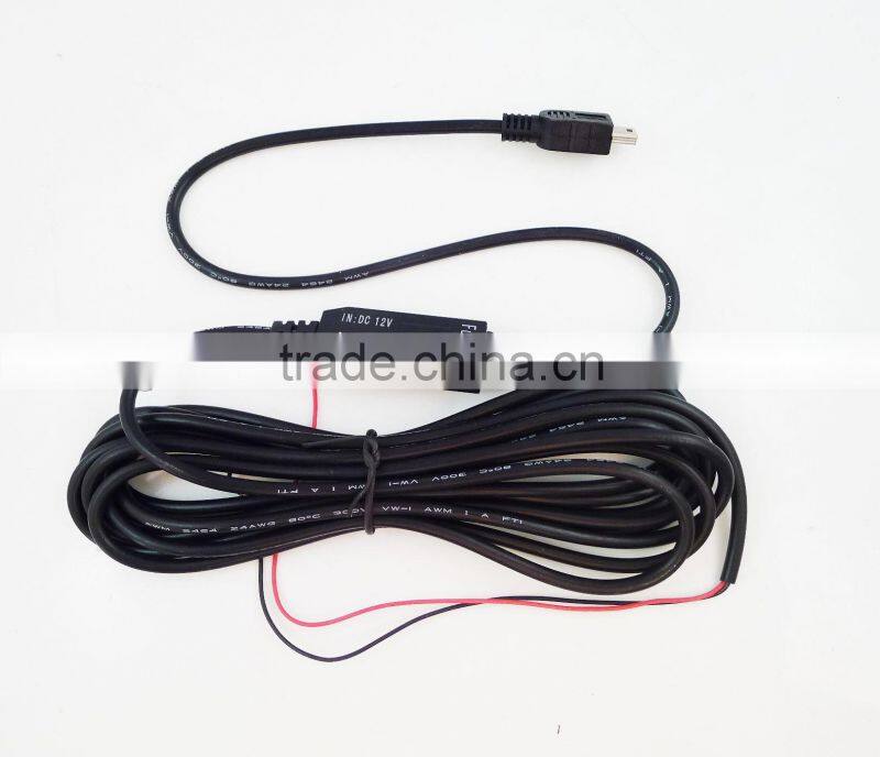 3M power cable mini usb dc to dc converter module 8-22V to 5V,12V to 5V