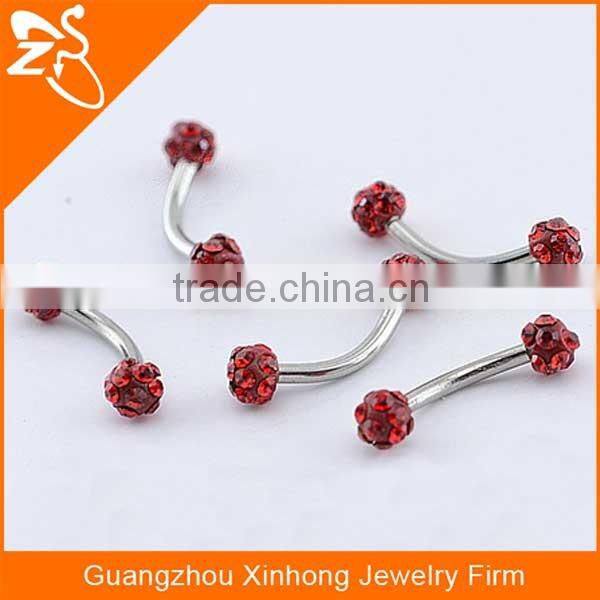 2016 New Style Unique Body Piercing Jewelry Custom Eyebrow Rings