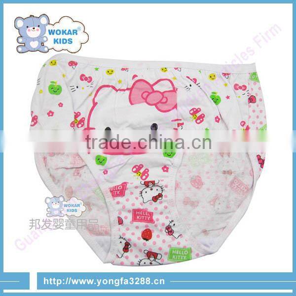 Famous Cartoon Cat Printing Pattern Child Girls' Underwear