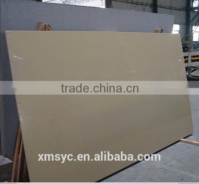 Artificial quartz stones multi color quartz counter top slabs