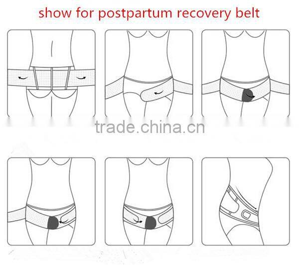 dual purpose back support girdle pregnant postpartum corset