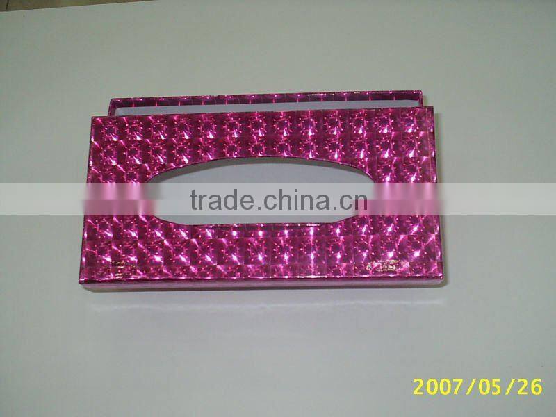 Customized Fresnel lens tissue box