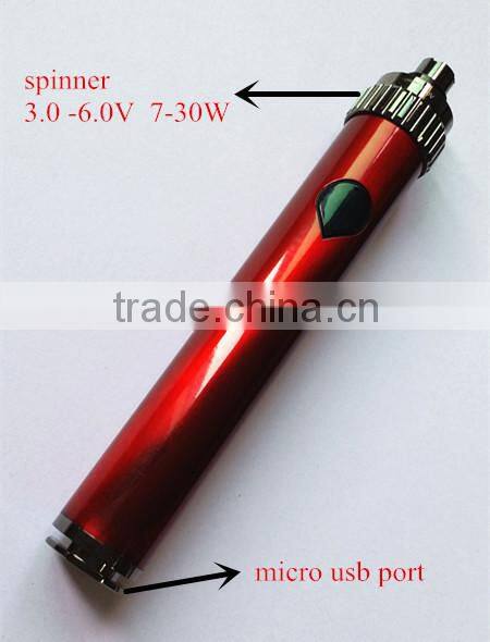 variable voltage vasipor 30w battery 30w ego t battery 1 year warranty vasipor 30w battery