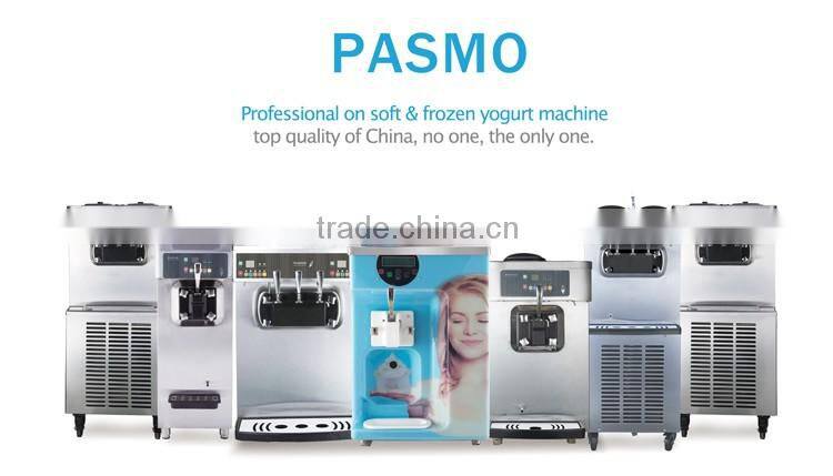 Pasmo S340C 2015 best buy 2+1 twist flavors table top model ice cream cup filling machine