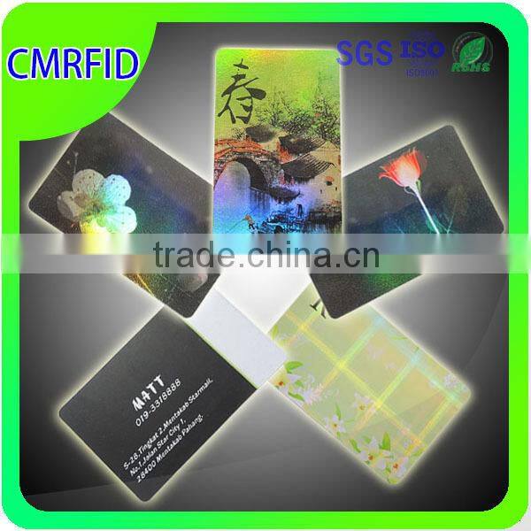 Product cards of pvc