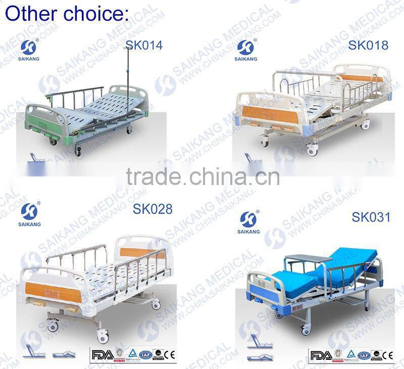 Stainless Steel 2 Crank Hospital Bed