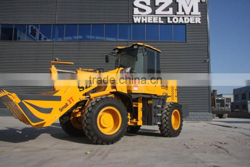 SZM wheel loader small 3 tons