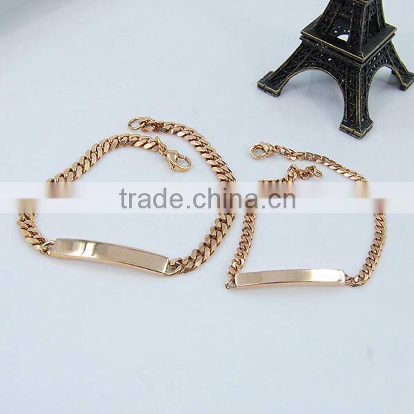 Stainless steel Cuban Link Bracelet