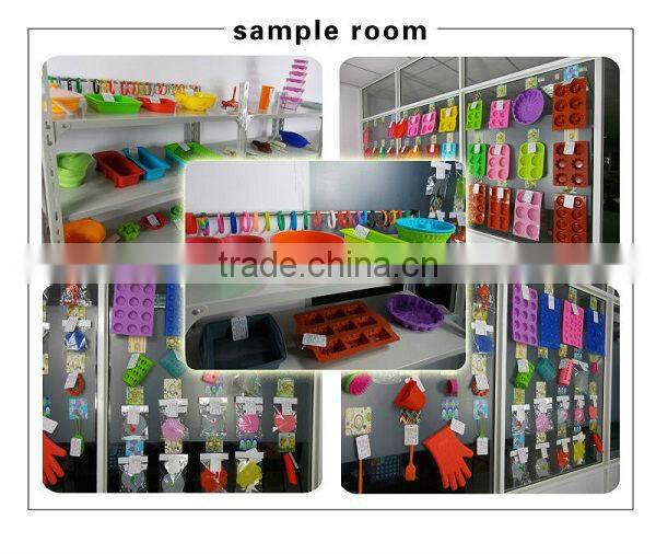 Folding Flower Shape 8 Cups Silicone mould for cake decoration