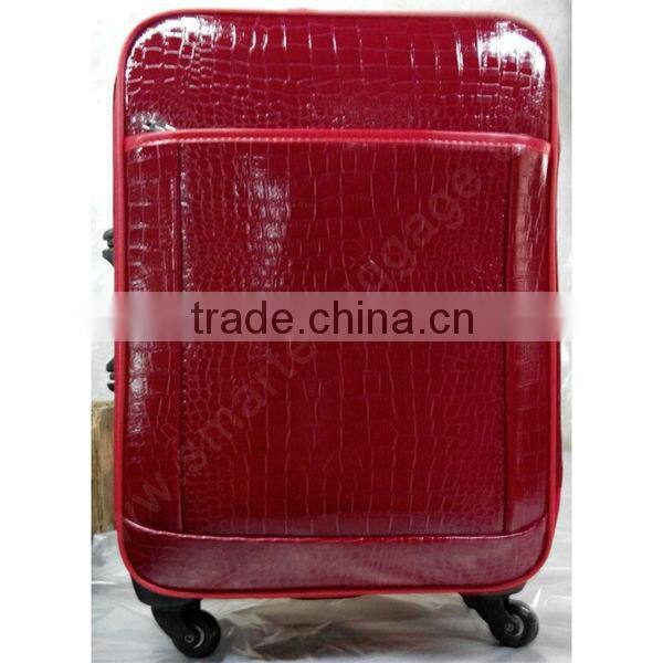 New carry on PU Leather Luggage