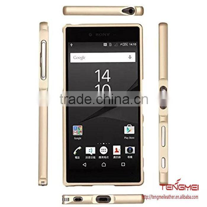 Super luxury aluminium frame for sony xperia z5 mobile phone case