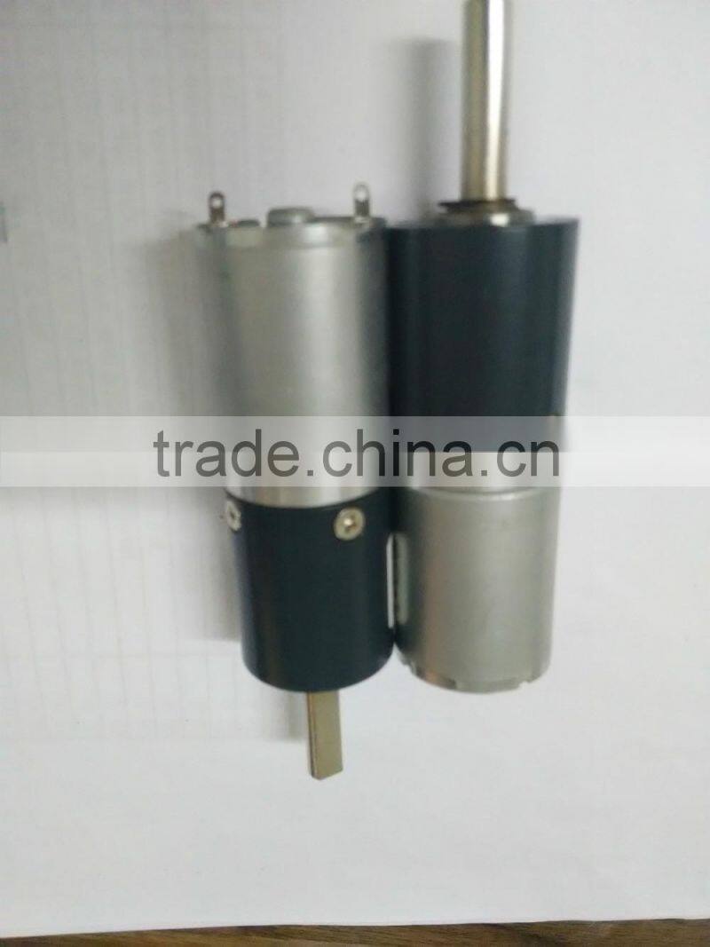 12V long gear box DC planetary brush geared motor for BBQ grill oven with high quality