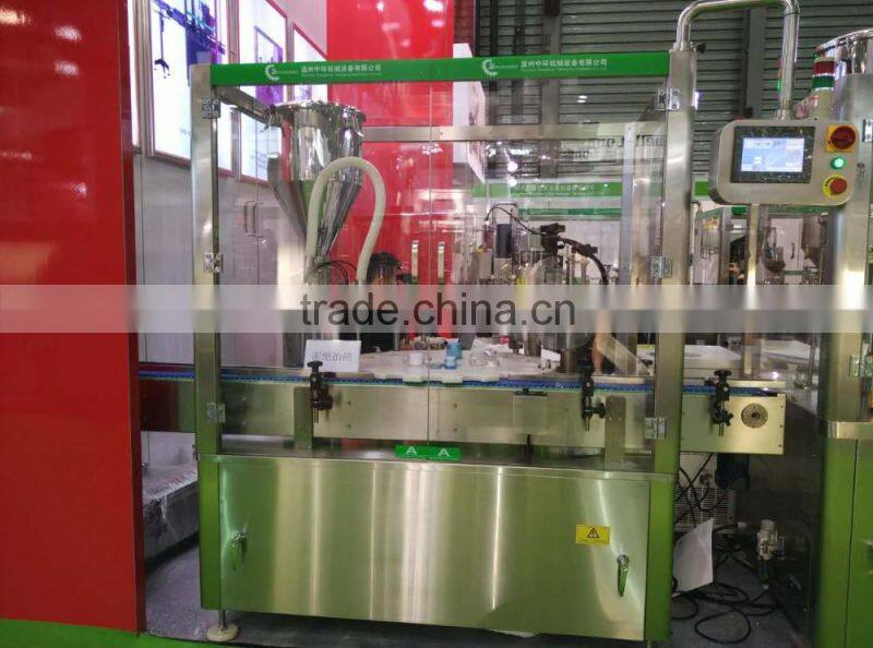 ZHG-50 New Technical Lotion Filling Capping and Labeling Machine