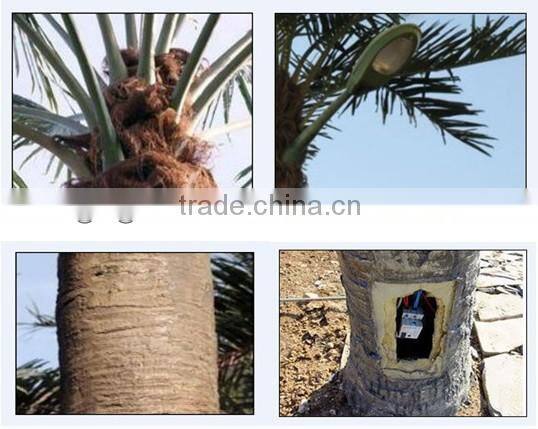 Palm led light tree lamp post outdoor landscape light up palm tree plant LED Chian products