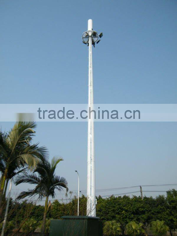 Single Tube Communication Tower/ Steel Tubular Pole /Steel Tubular Telecommunication Pole