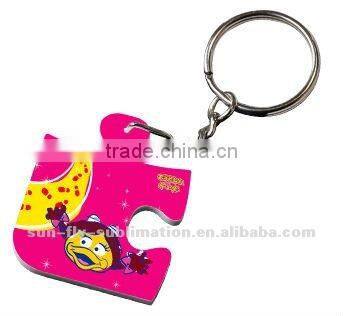 Sublimation Polymer keychain puzzle