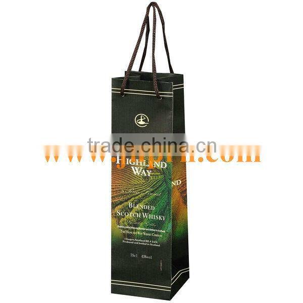 Solid color bag with logo printing