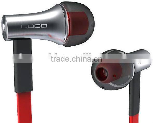 Deep Bass Metal Cheap Colorful Waterproof Shoelace Earphone