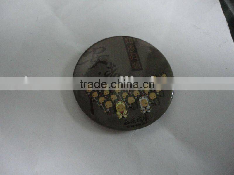 fancy cartoon tin plate badge