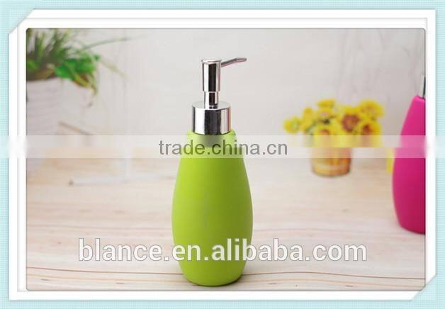 bathtub soap dishes and liquid soap dispenser ceramic green bathroom accessory sets