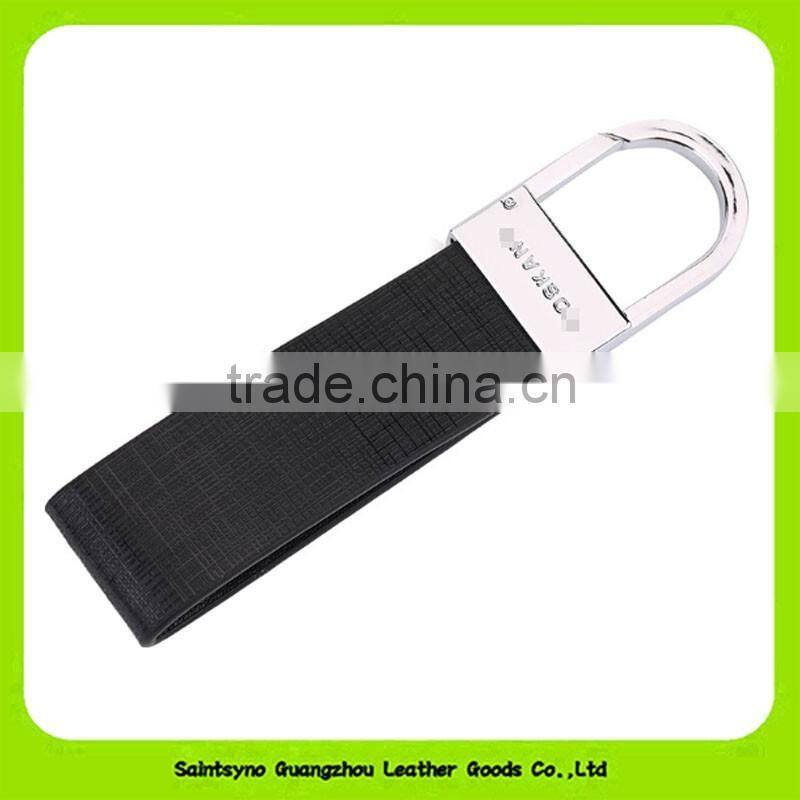 16017 Promotional item for key holder,leather belt and leather wallet gift set for VIP