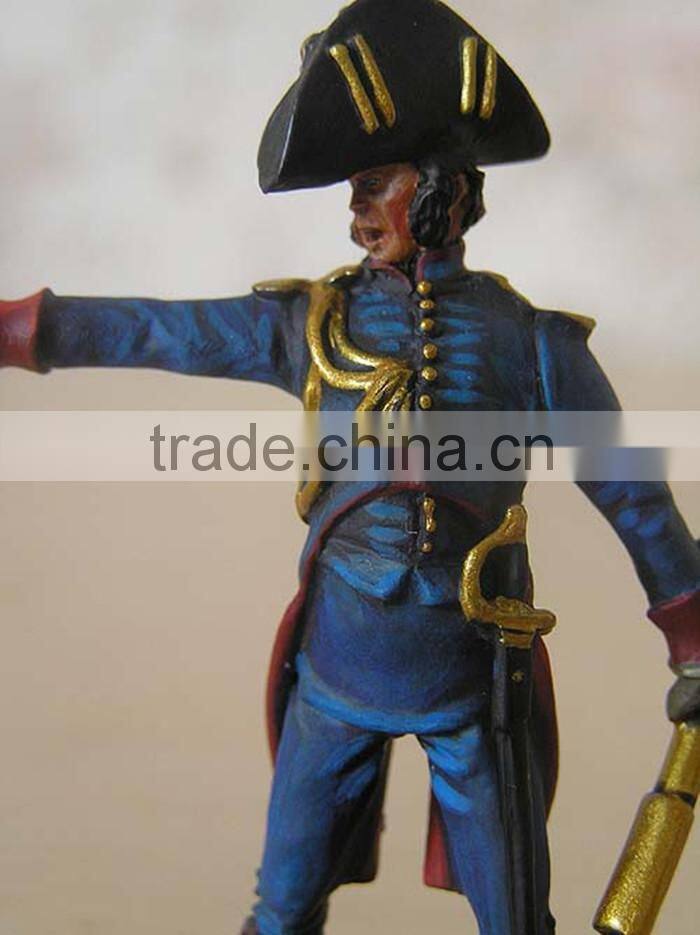 Hand-painted Soldier Figure French ArtIlleryman Miniature