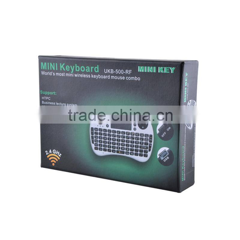 Rii i8 2.4G Wireless Mini Keyboard Touchpad for PC Pad Google Andriod smart TV Box