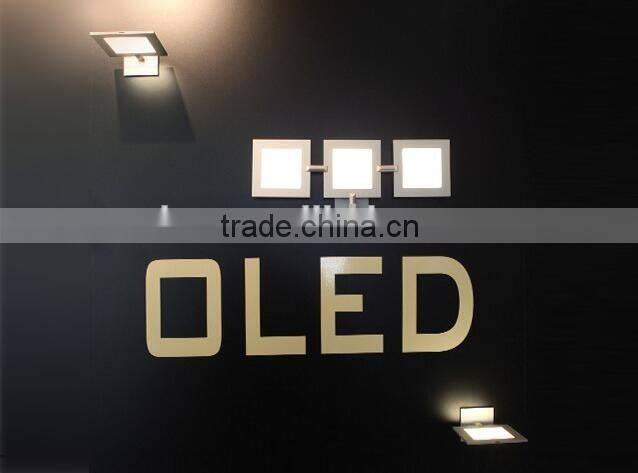 2016 new products flexible oled lighting super thin soft panel light