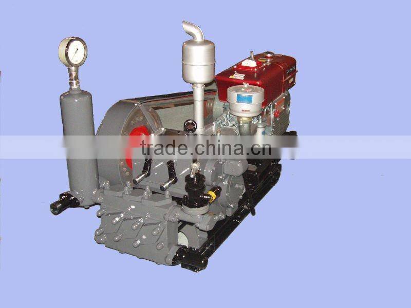 BW-160/10 Mud Pump 1400*850*950 horizontal, triplex. single acting reciprocation piston pump