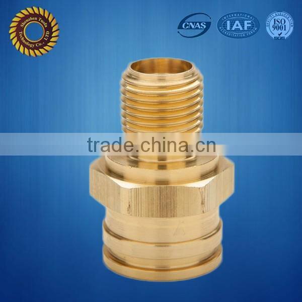 Brass copper nut precision machine parts cnc brass service