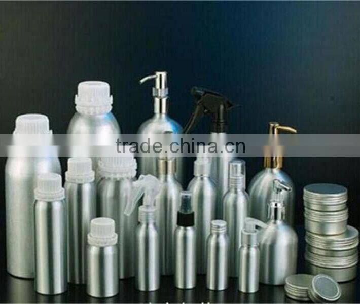 Aluminum Lotion Spray Refillable Bottles