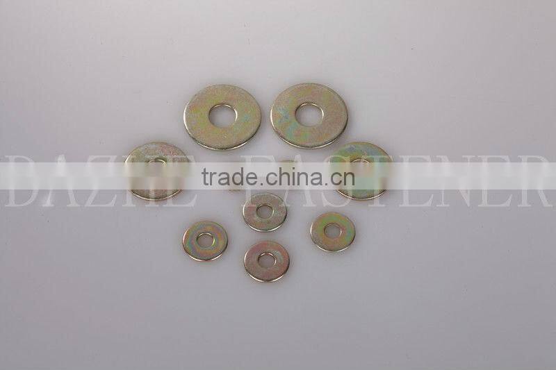 steel DIN9021 flat washer zinc plated