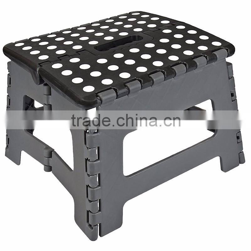 Folding step stool with printing, discount outdoor folding stool mould