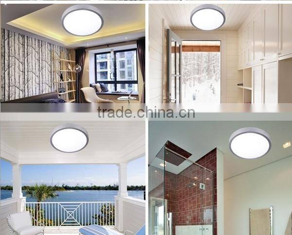 High power smd 8w round surface mounted led ceiling light