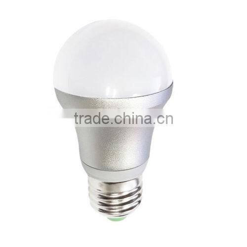 3W RGB LED Color Changing Lamp With Remote Controller Globe Bulb 85-265V E27 CJ-RGBQPD-004