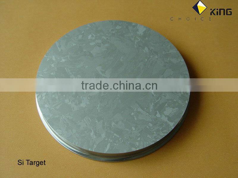 Poly and mono Silicon Target 5N and 6N Si target sputtering target