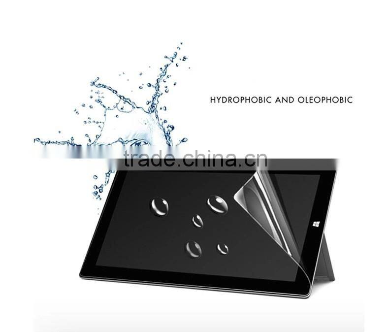 high clear PET screen protector film for Microsoft surface 3