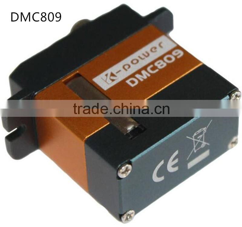 DMC809 metal gear rc servo/full aluminum case servo/digital helicopter servo