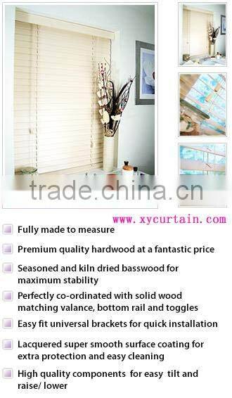 outdoor wooden blinds(1",1.5",2")