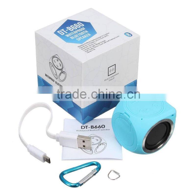 Wireless Shockproof Waterproof V4.1 Bluetooth Speaker 7 Colors